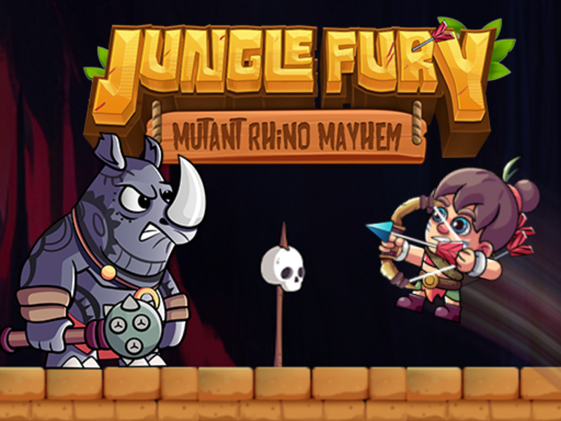 Logħba Ġungla Fury Mutant Rhino Mayhem onlajn