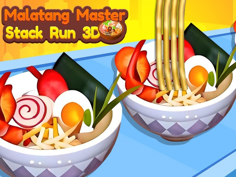 Logħba Malatang Master Stack Run 3D onlajn