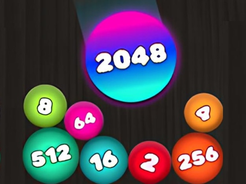 Logħba 2048 Puzzle: Qabbad il-blalen onlajn