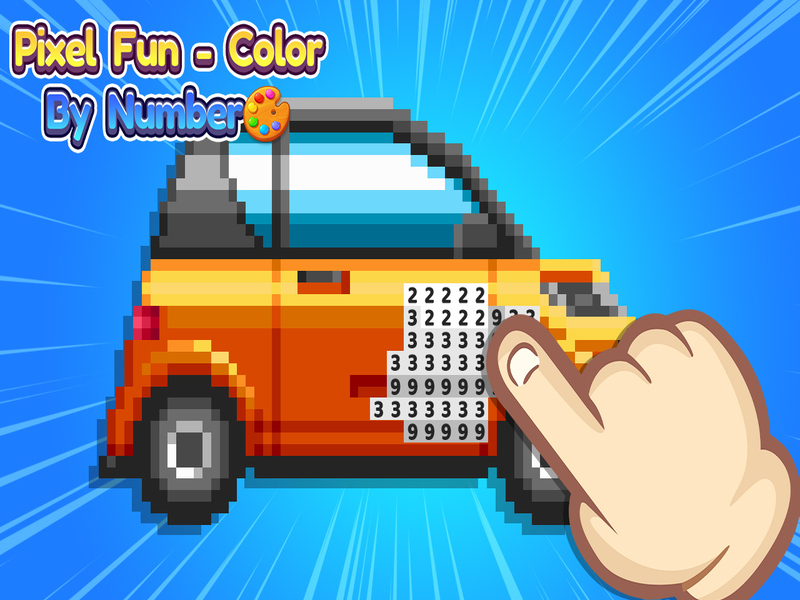 Logħba Pixel Fun Color bin-Numru onlajn
