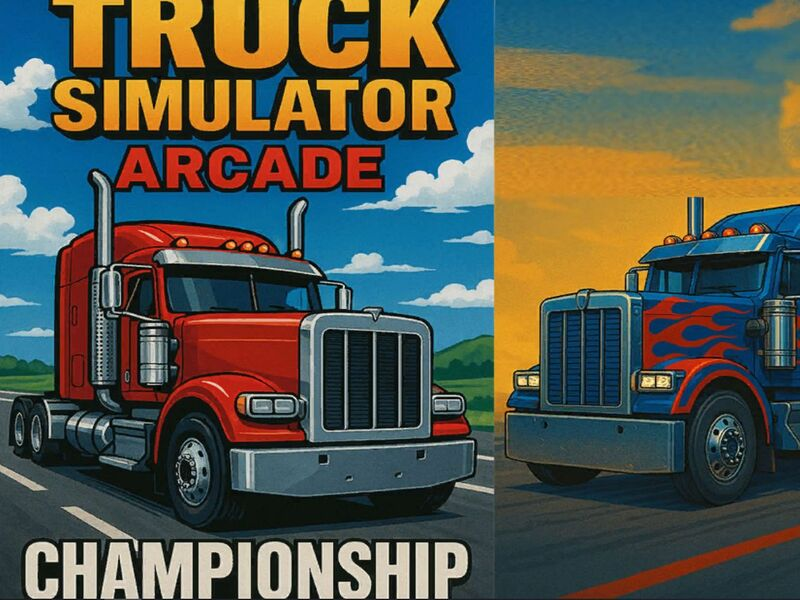 Logħba Kampjonat Arcade tas-Simulatur tat-Trakk onlajn