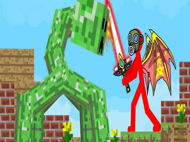 Logħba Stickman Mega Boss Battles! onlajn