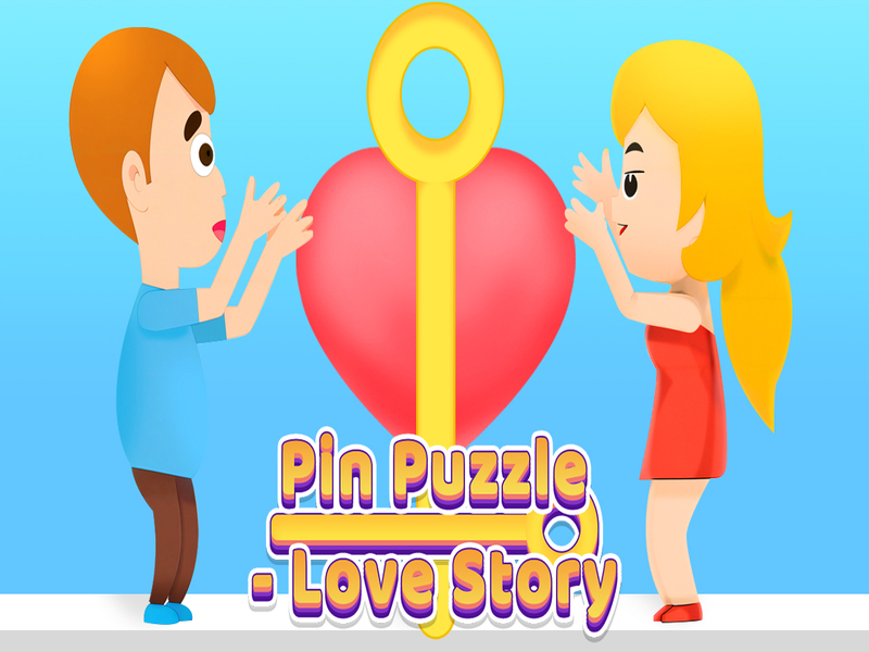 Logħba Pin Puzzle Love Story onlajn