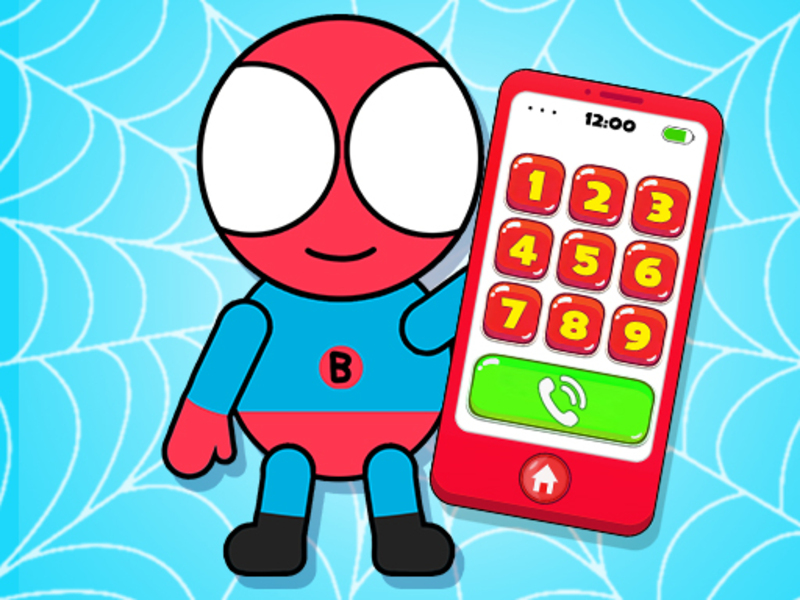 Logħba Simulatur tat-telefon tas-superhero onlajn