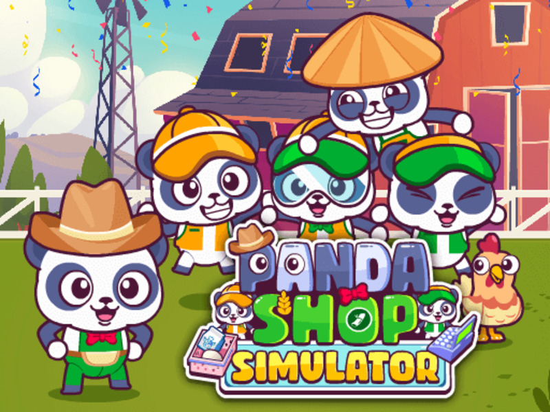 Logħba Simulatur tal-Ħanut tal-Panda onlajn