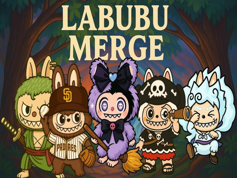 Logħba Labubu Merge onlajn