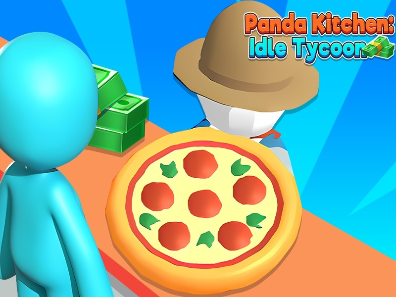 Logħba Panda kċina idle tycoon onlajn