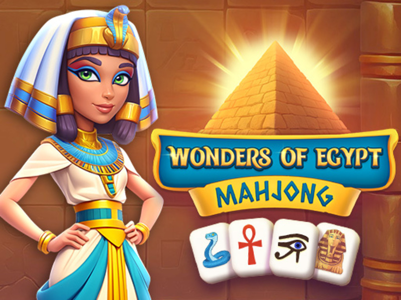 Logħba Wonders of Egypt Mahjong onlajn