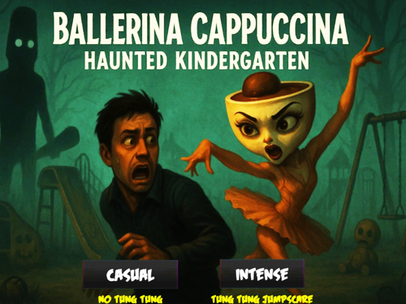 Logħba Ballerina Cappuccina Haunted Kindergarten onlajn