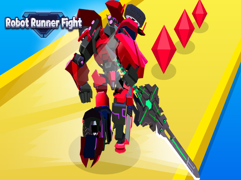 Logħba Robot Runner Fight onlajn