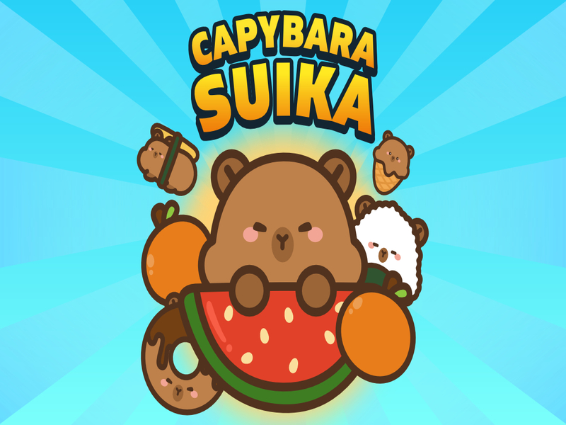 Logħba Capybara Suika onlajn