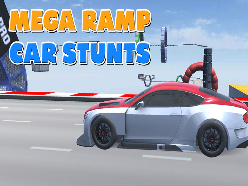 Logħba Mega Rampa Car Stunts onlajn