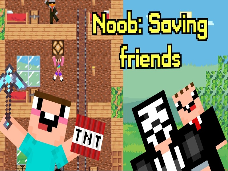 Logħba Noob: Iffrankar ta 'ħbieb onlajn