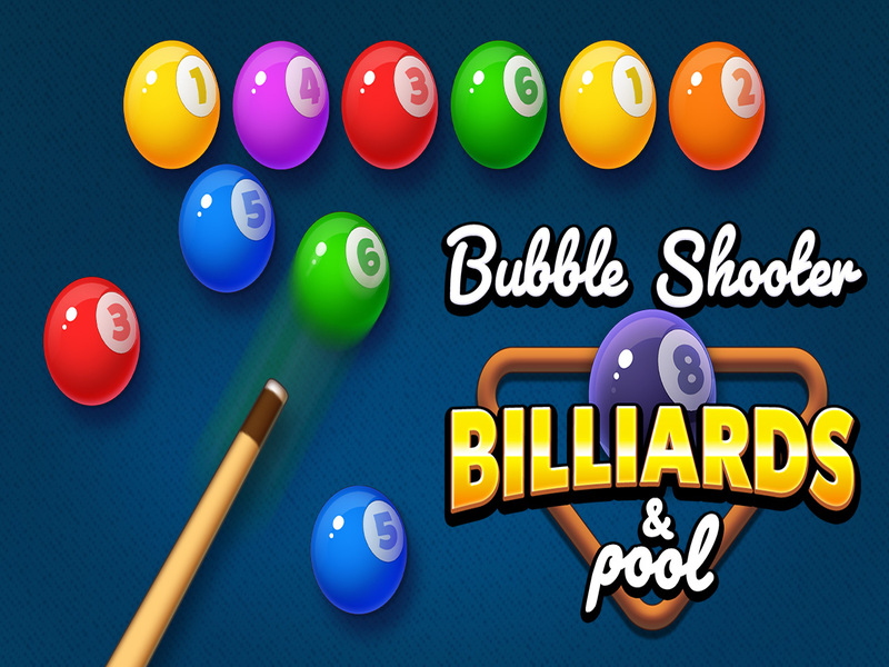 Logħba Bubble Shooter Billiards & Pool onlajn