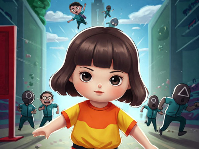 Logħba Squidgame. io onlajn