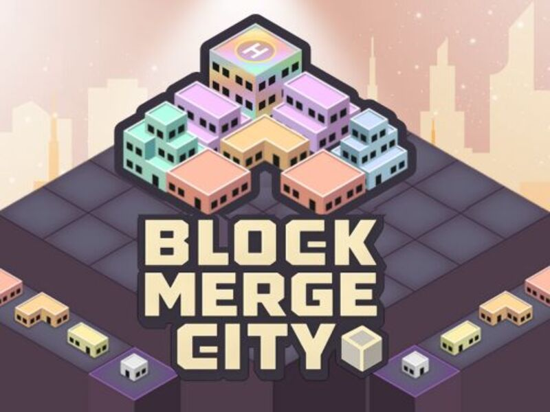 Logħba Blokk Merge City onlajn