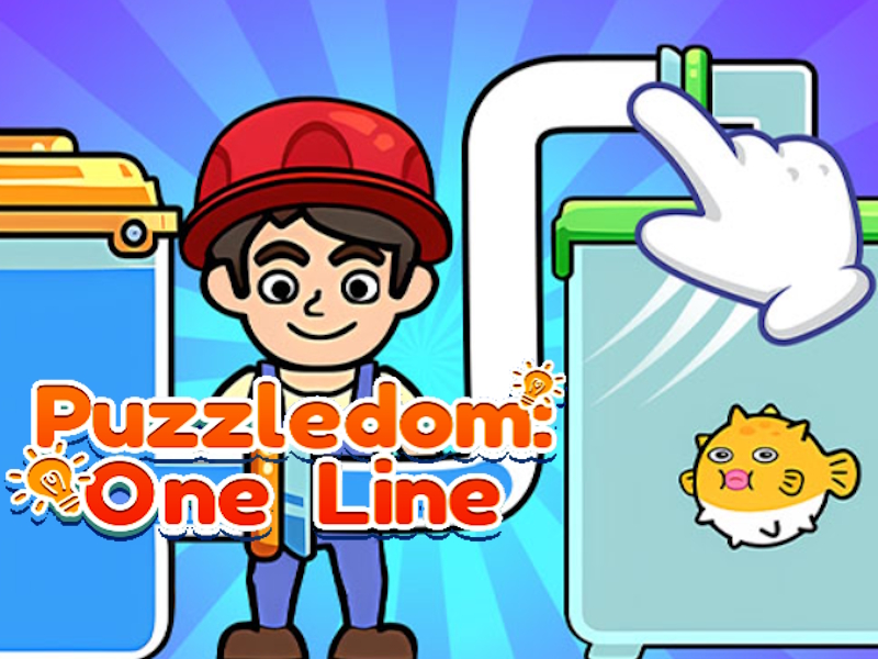 Logħba Puzzledom linja waħda onlajn