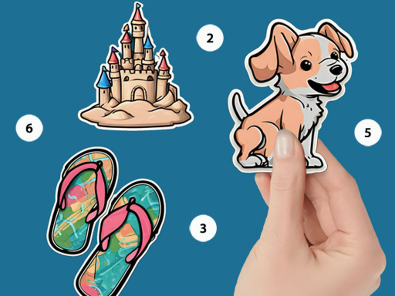 Logħba Ktieb tal-istiker puzzle kulur skont in-numru onlajn