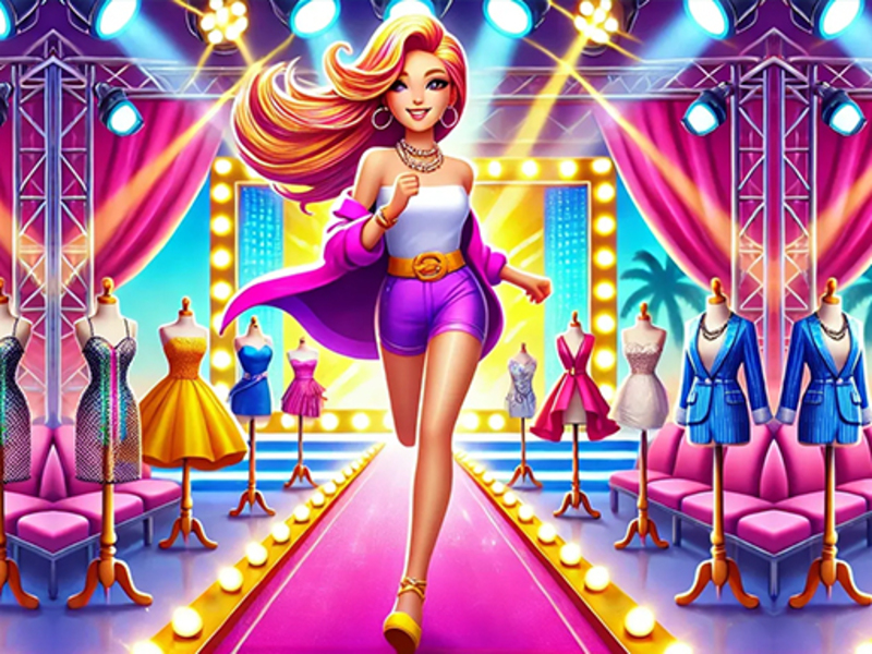 Logħba Dress up run onlajn