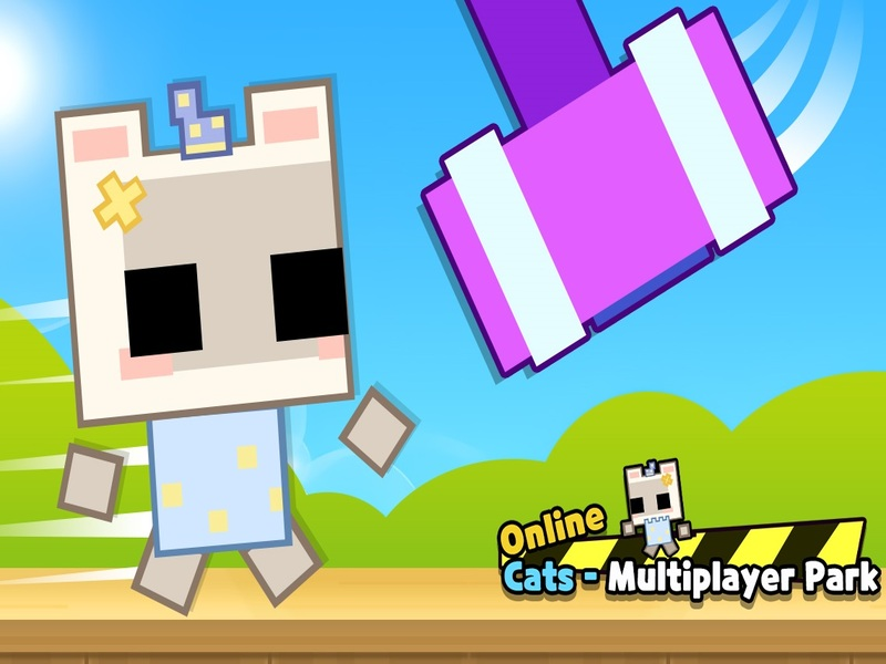 Logħba Park multiplayer tal-qtates onlajn onlajn