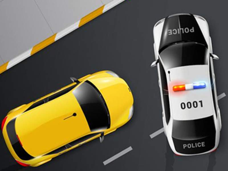 Logħba Pulizija Chase Drifter onlajn
