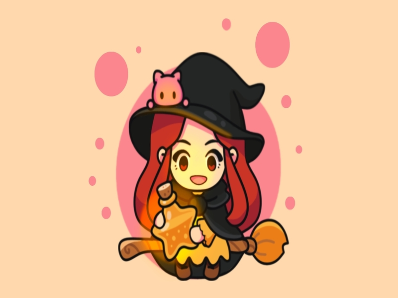 Logħba Potion Merge Witch onlajn