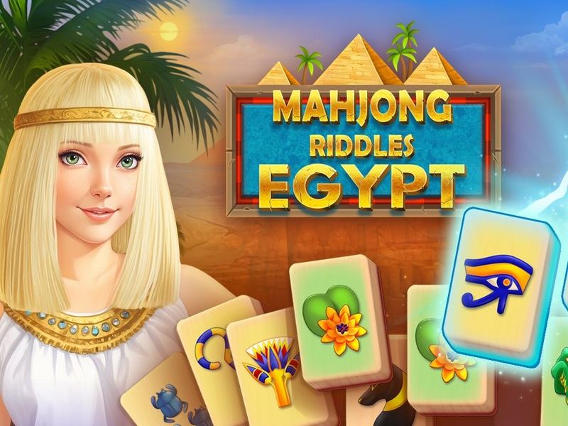 Logħba Mahjong Riddles: l-Eġittu onlajn
