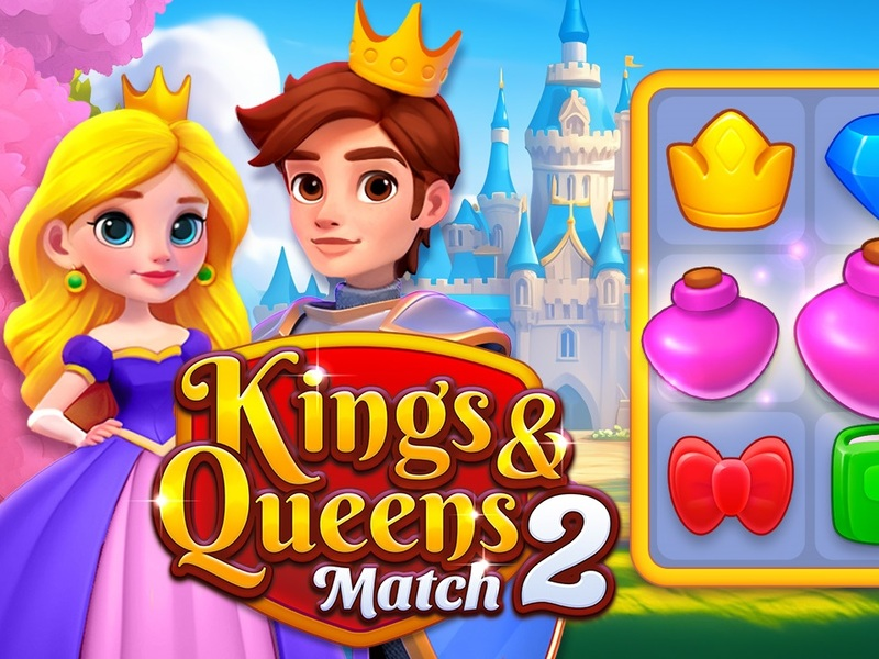 Logħba Kings and Queens jaqblu 2 onlajn